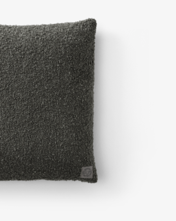 sc48 cushion moss green soft boucle