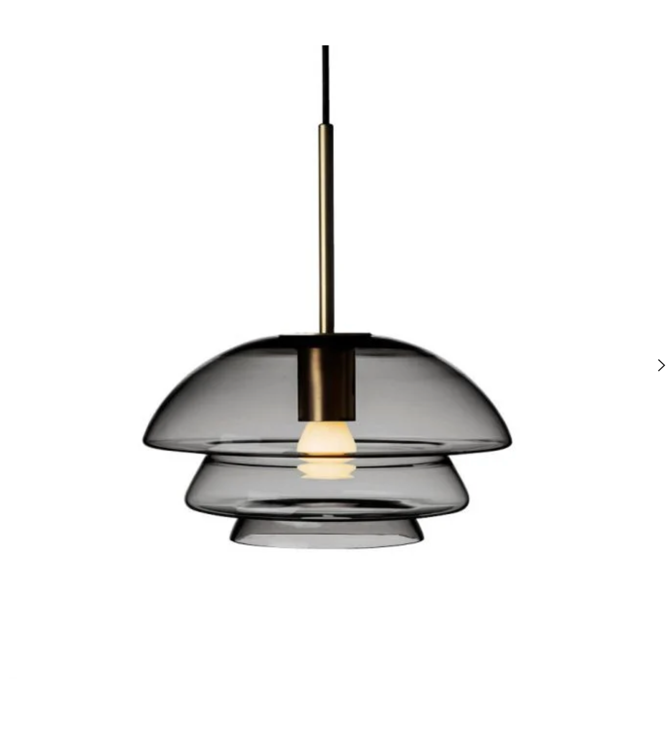 Taklampe 4006 small røkgrå