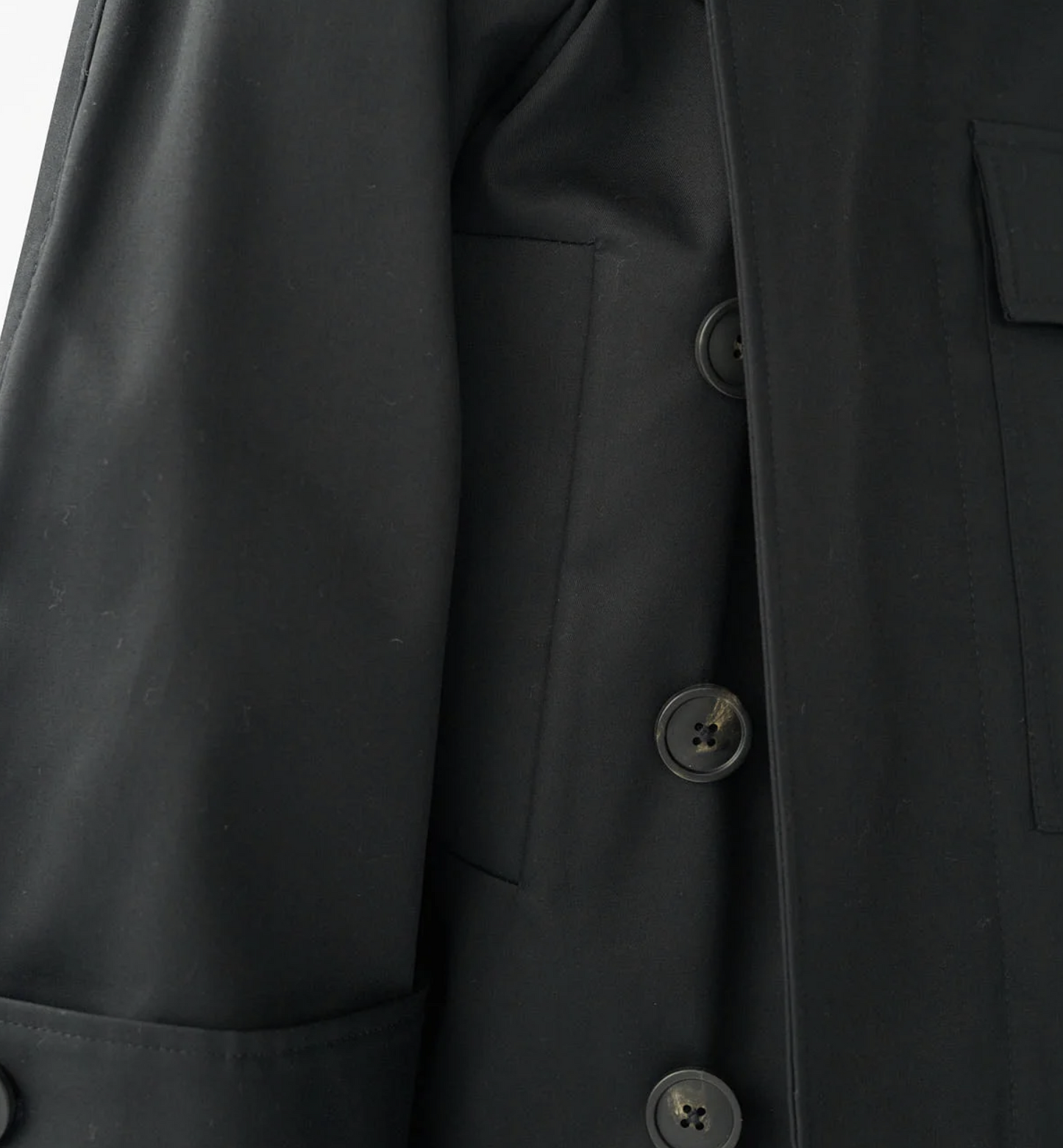 Water resistant jacket black size 1