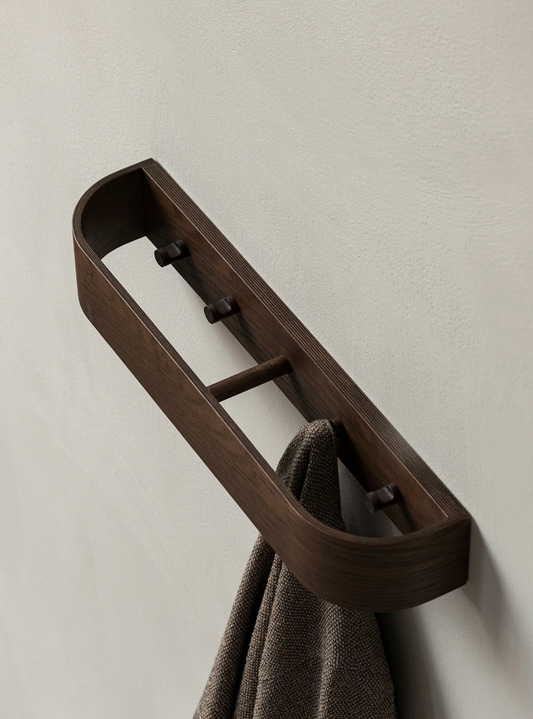Epoch rack dark stained oak  50 cm