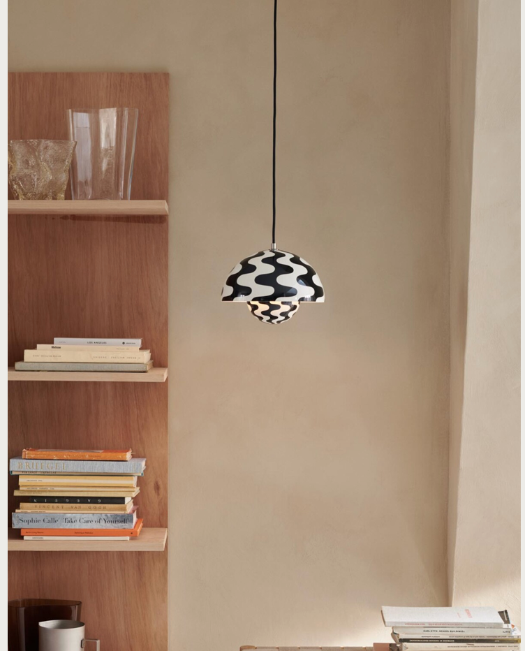 Flowerpot VP1 black & white