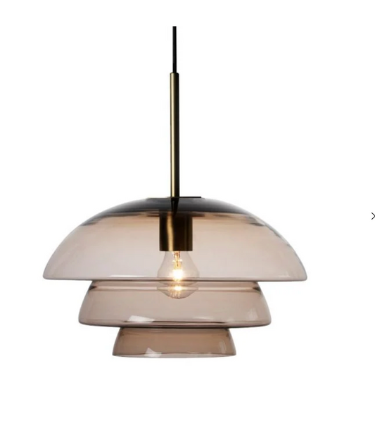 Taklampe 4006 small Matt kakao