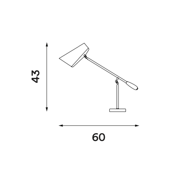 Birdy table all black