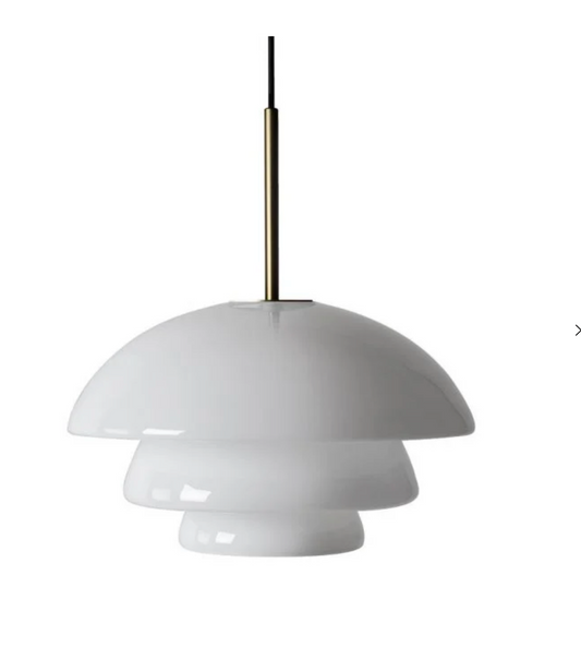 Taklampe 4006  small hvit