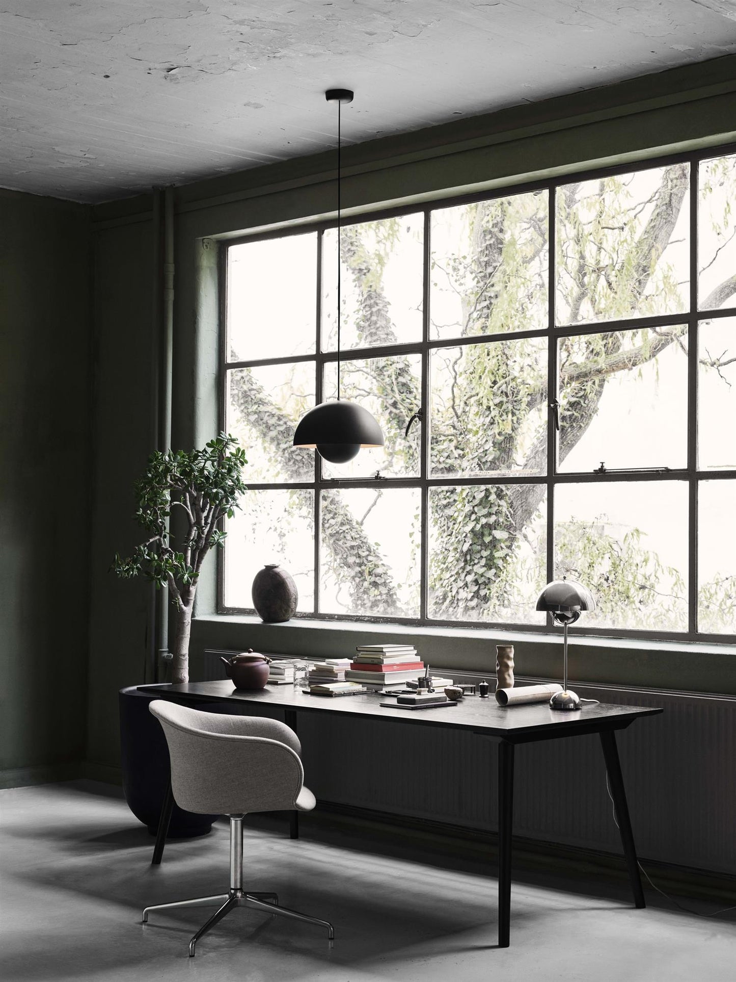 In Between SK5 200cm - black lacquered oak