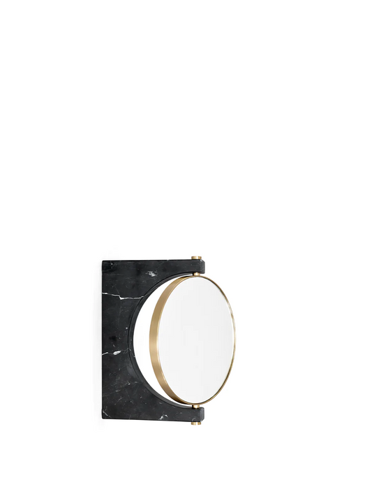 Pepe Nero Marquina Marble Mirror, Vegg