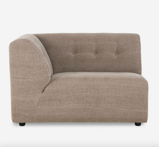 Vint modulsofa, elem. left 1,5 seat