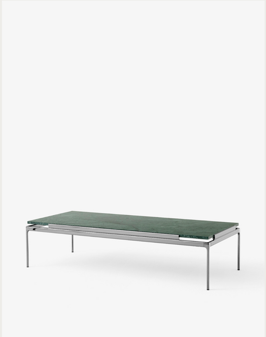 Sett LN12 Dark Chrome Frame & Verde Guatemala Marble