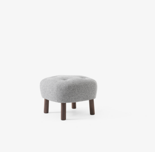 Pouf Little Petra ATD1 oiled walnut w/hallingdal 130