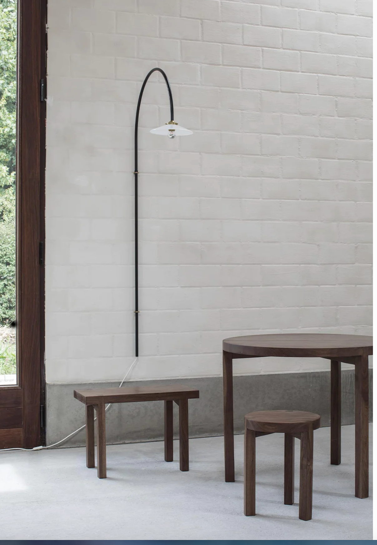Hanging lamp No 02 / vegglampe sort
