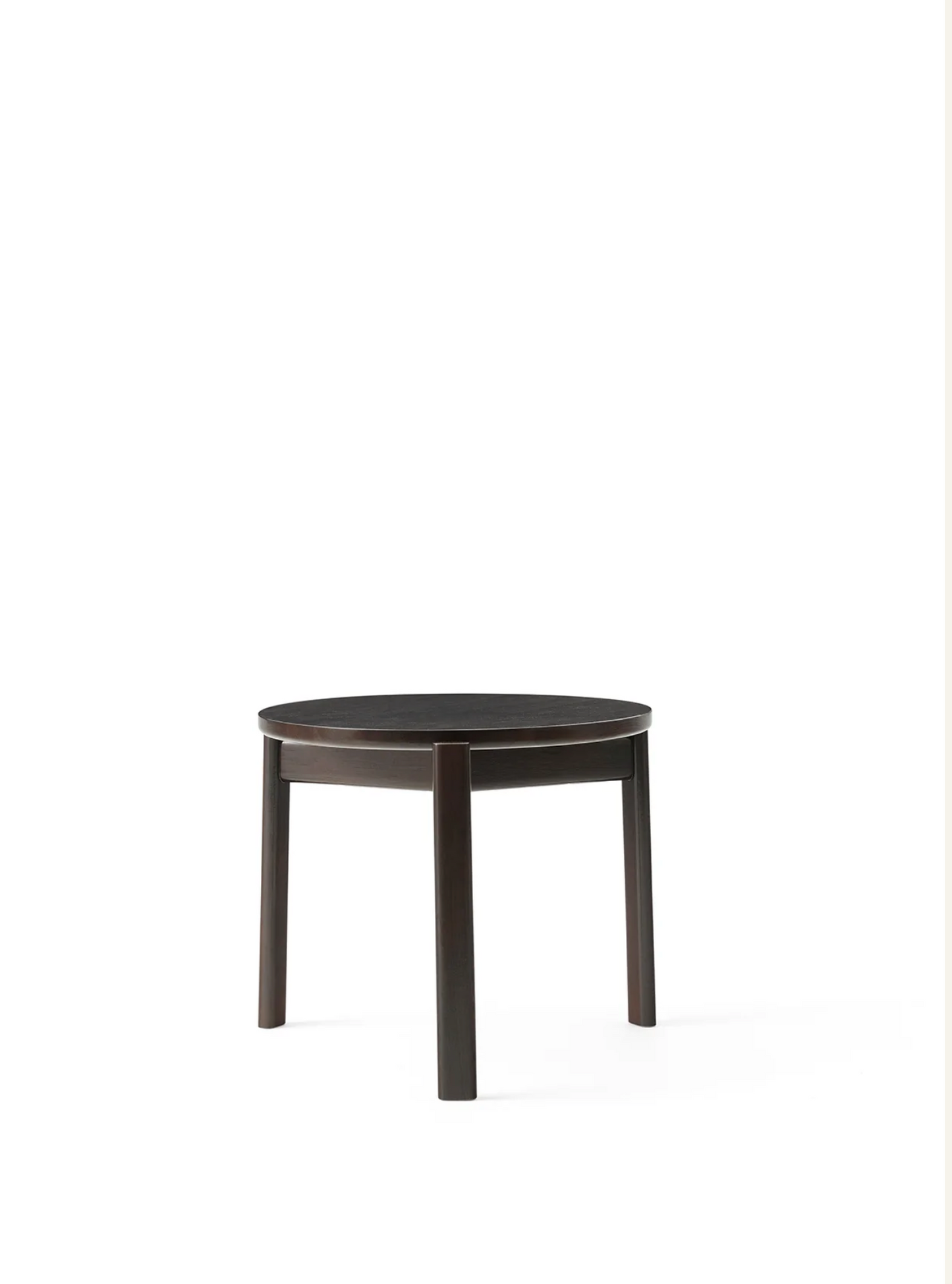 PASSAGE LOUNGE TABLE  Dark Lacquered Oak