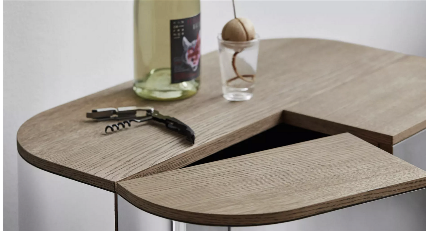 Loud bar cabinet  Black