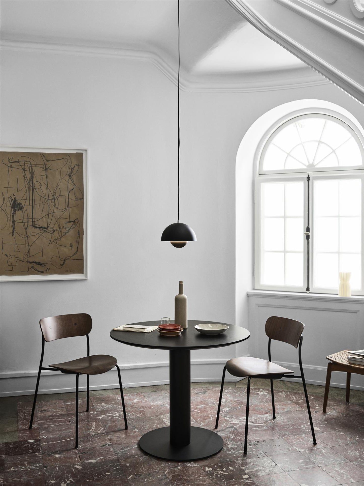Pavilion AV1 by Anderssen & Voll black lacquered oak