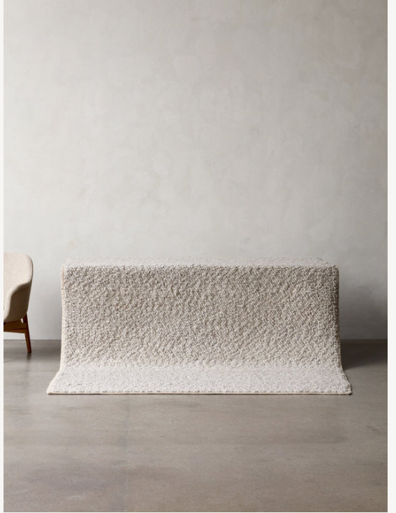 Gravel rug grey 170x240cm