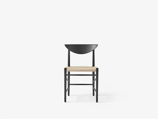Drawn HM3 Hvidt&Mølgaard 1965 Black lacquered oak