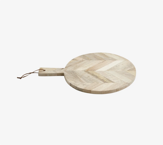 chopping board fiskebein Ø32cm