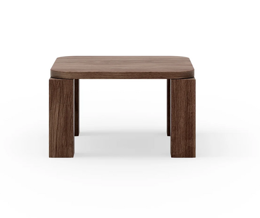 Atlas Coffee Table - Mørkoljet eik (60 x 60 cm)