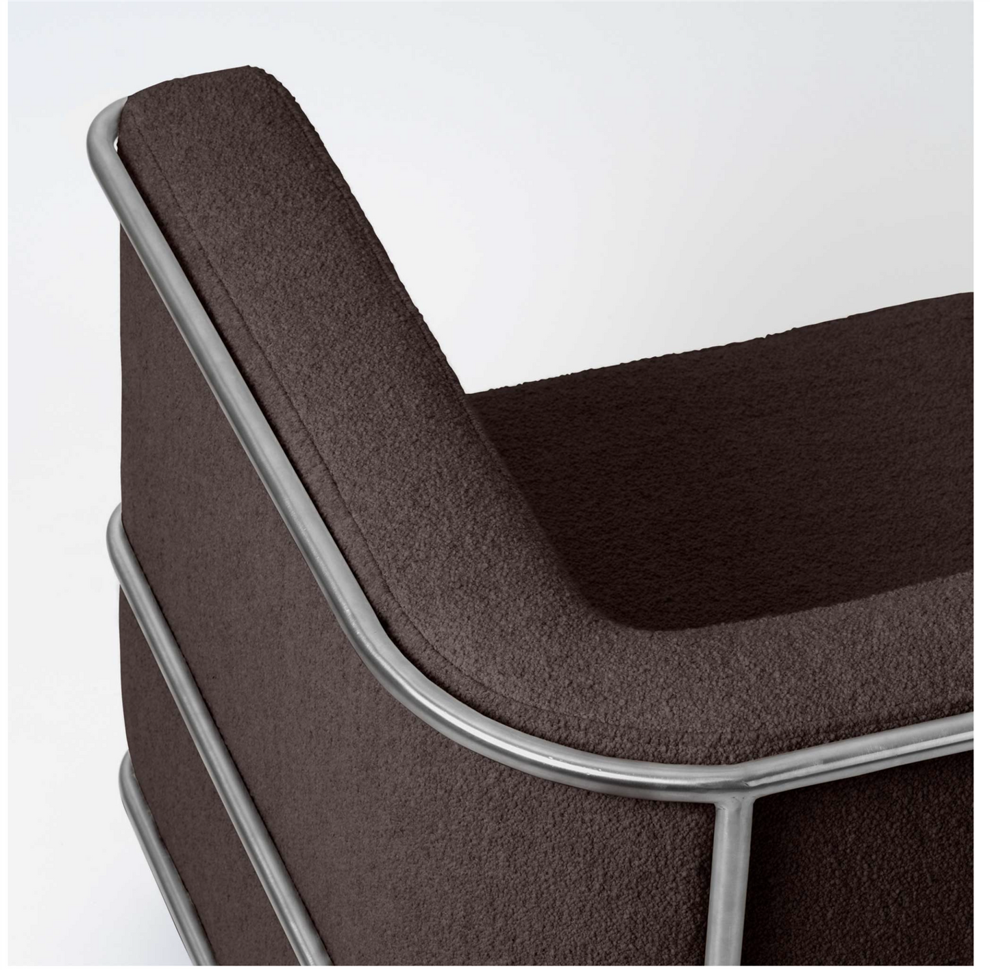 Modernist Sofa /Kristina Dam stol chocolate brown boucle