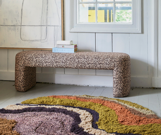 lobby benk floral print