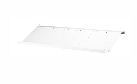 metal shoe shelf white 78x30
