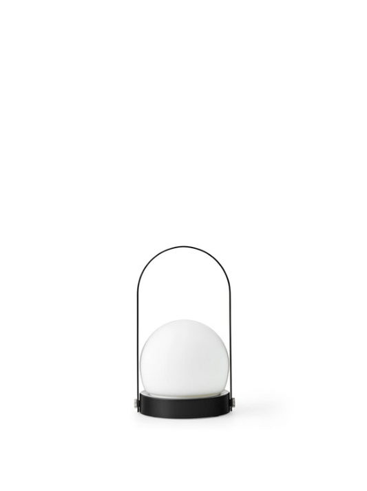 Carrie Table Lamp, Portable - Black