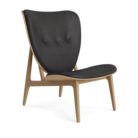 Elephant chair natural oak/dunes anthracite leather