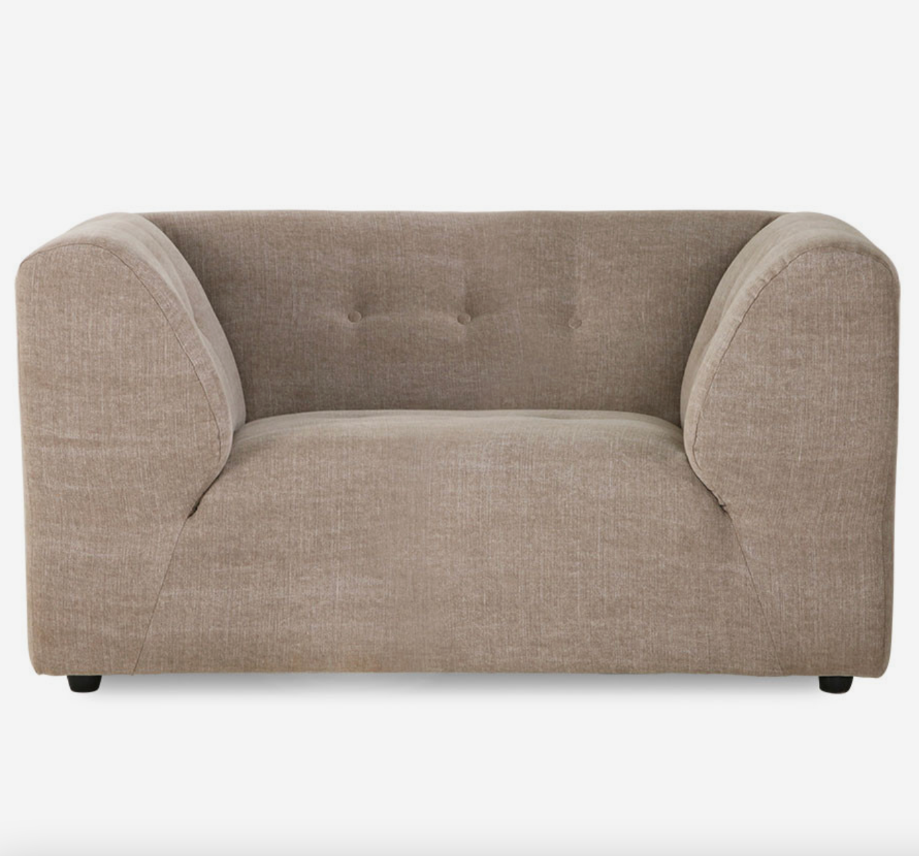 Vint modulsofa, element loveseat