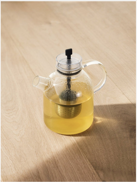 Kettle Glass Teapot