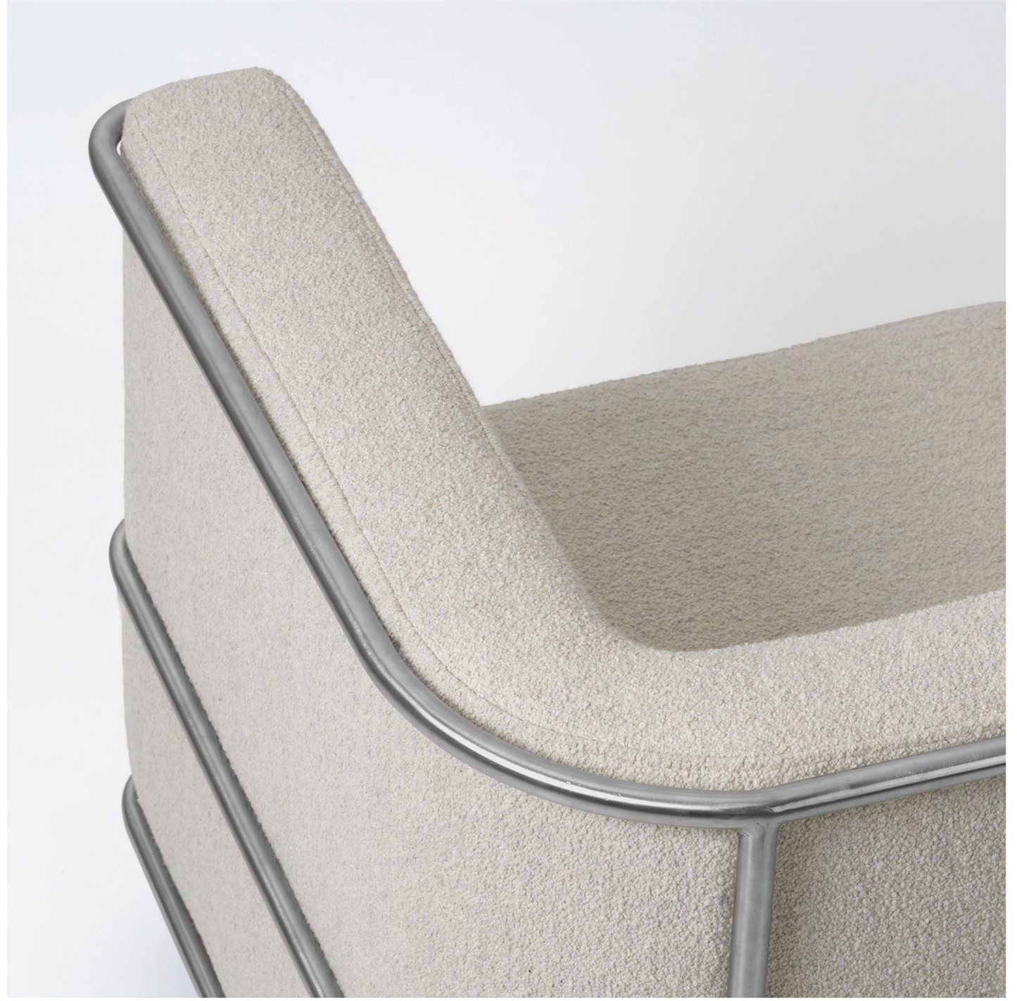 Modernist Sofa /Kristina Dam 3 -seter beige boucle