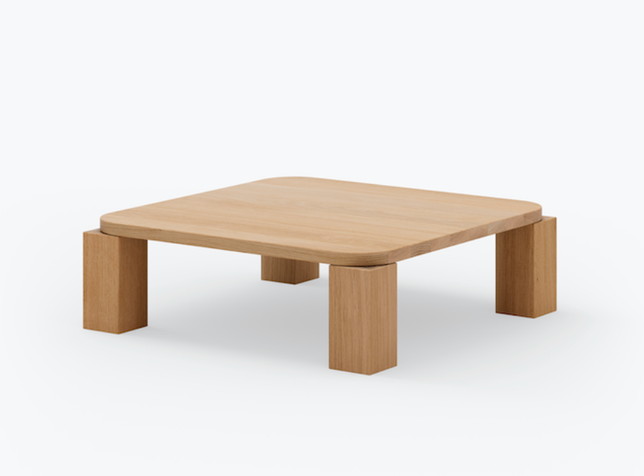 Atlas Coffee Table - Eik (82 x 82 cm)