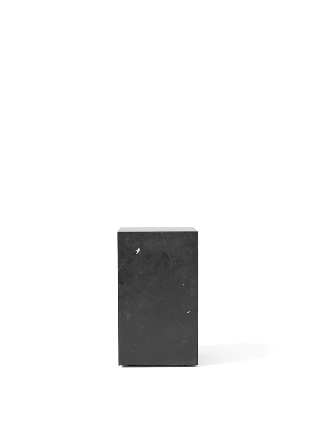 Plinth Tall Sidebord - Nero Marquina Marmor