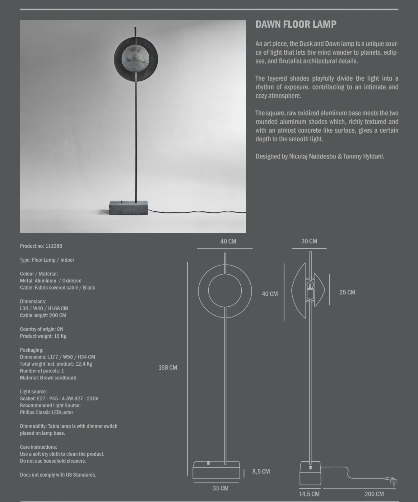 Dawn Floor lamp