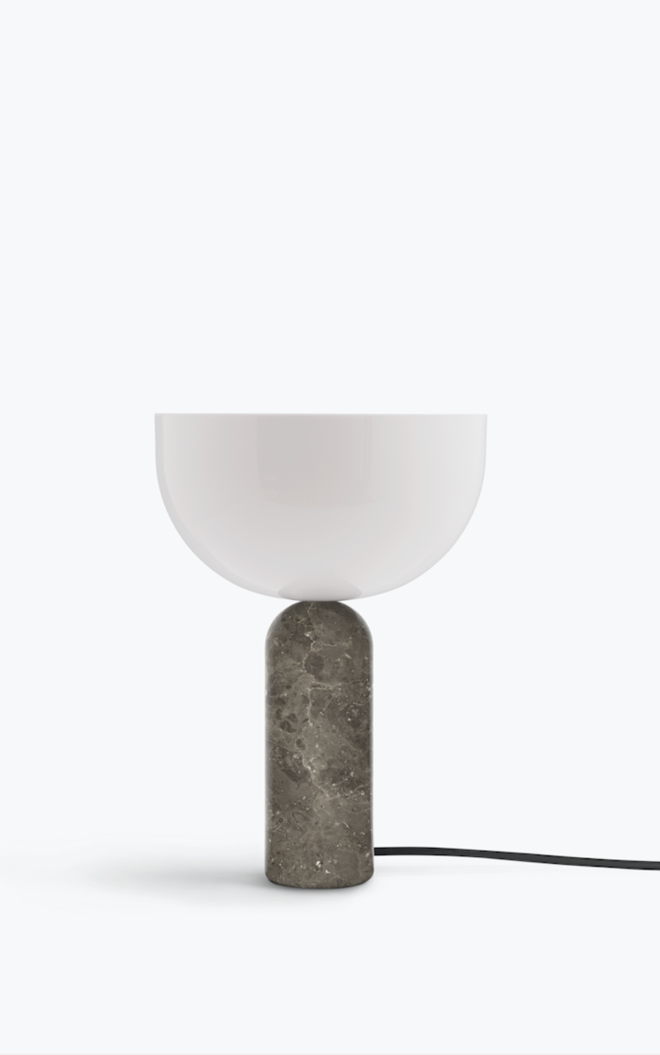 Kizu Table Lamp Small Rosso Levanto Marble