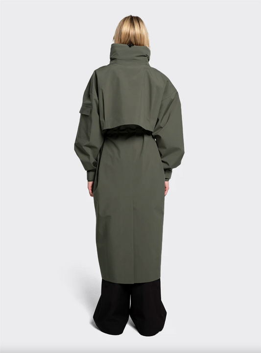 Klipra coat green