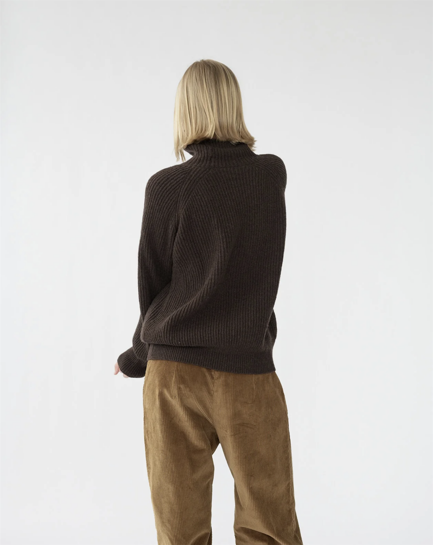 Shetlands wool large rib jumper  size 2