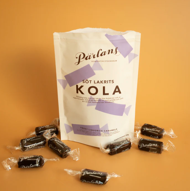 kola i pose SØT LAKRIS 10 bitar