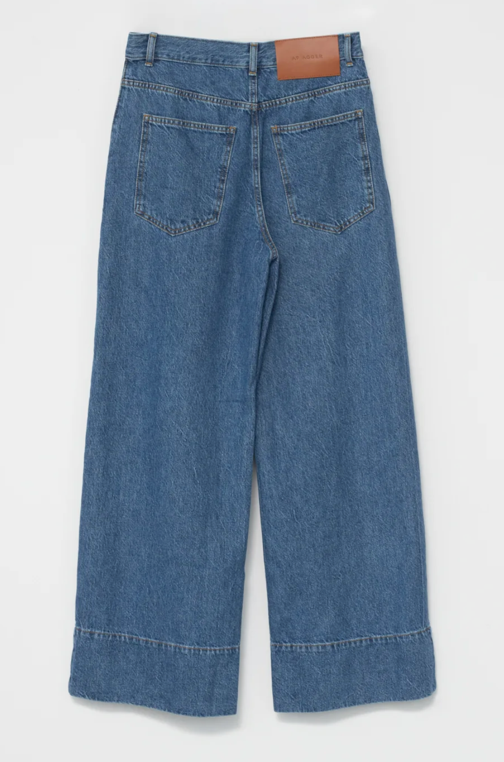 Hemp/cotton wide leg jeans size 0