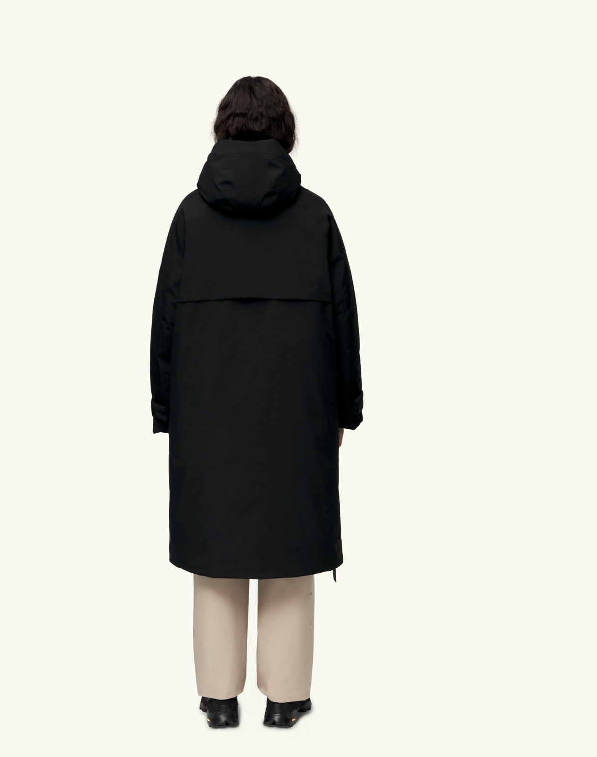 Røros down coat Black