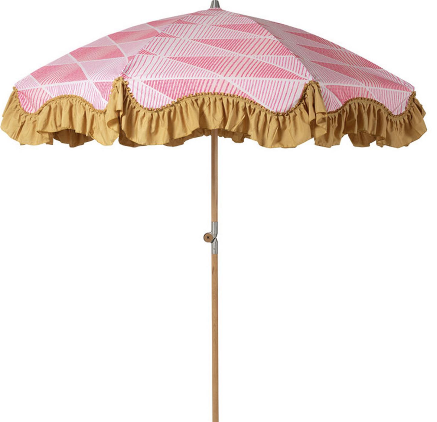 Beach umbrella 'graphic twist'