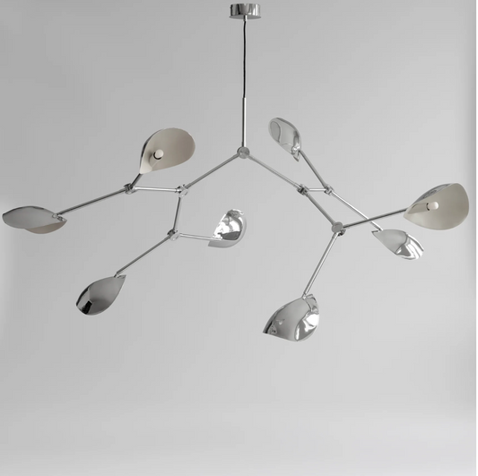 Stingray Chandelier, Grande - Chrome