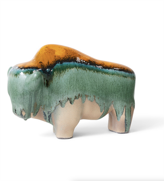HKLIVING X Otto Keramik: ceramic bull Oasis