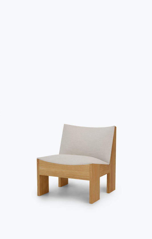 Tenon Lounge Chair Natural Oak w. Quill