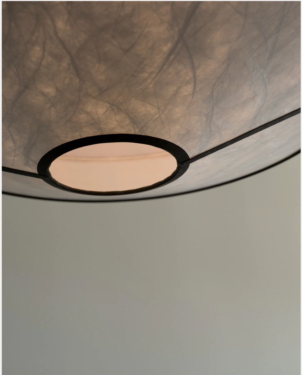 Kite Pendant Lamp Ø65 White and Black Tyvek