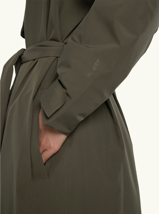 Åse insulated coat, new green