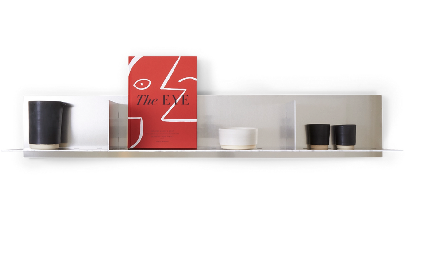 Rivet Shelf Aluminium Large