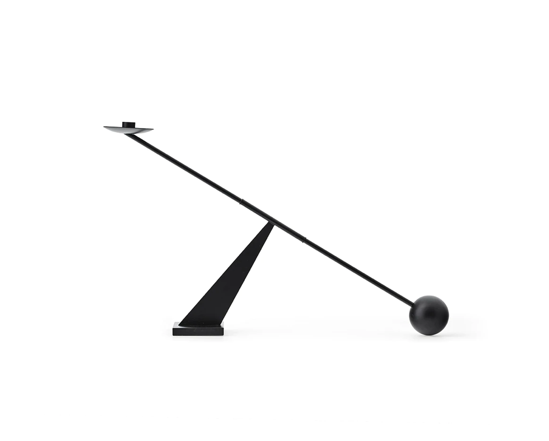 interconnect candleholder black