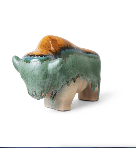 HKLIVING X Otto Keramik: ceramic bull Oasis