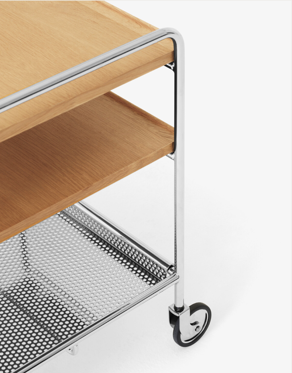 Alima NDS2. Chrome & Oak