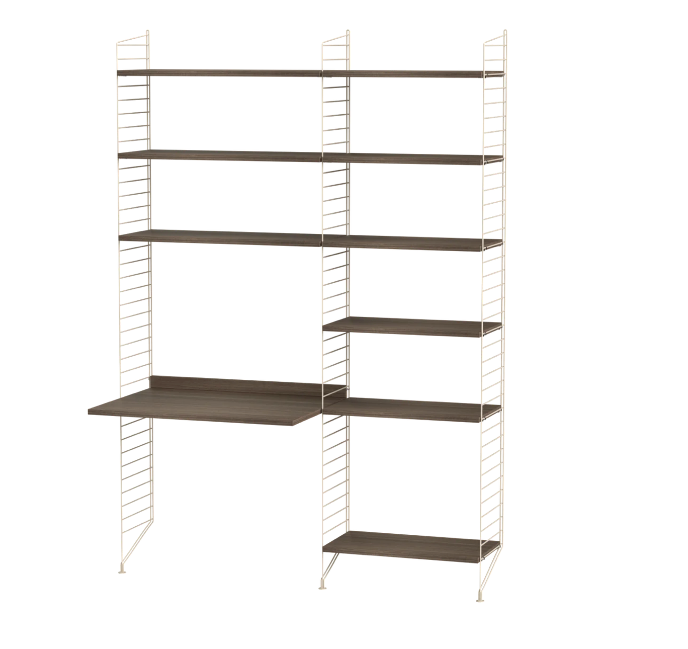 Workspace Beige/Walnut 140 cm