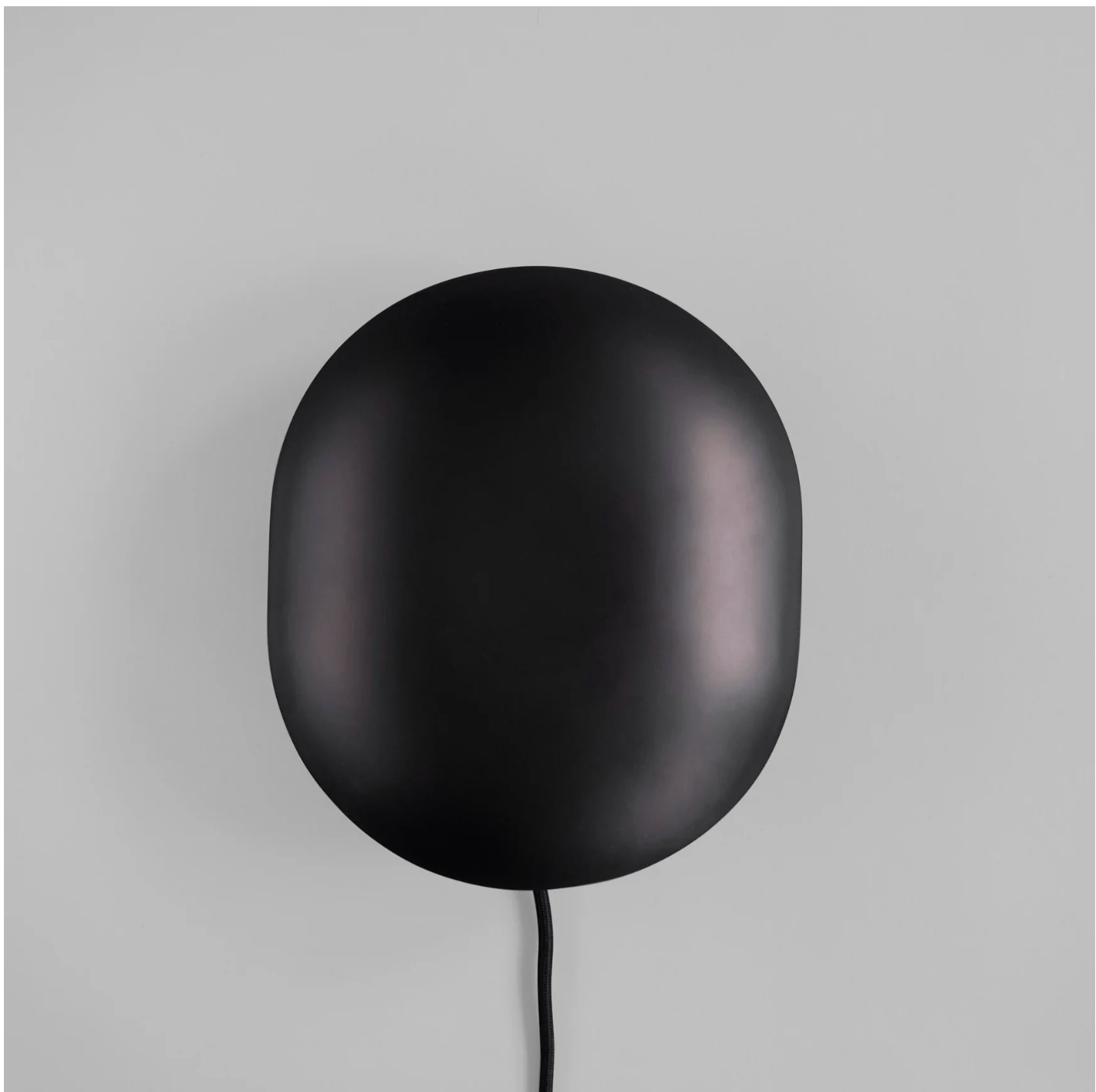 Clam Wall Lamp- Burned Black